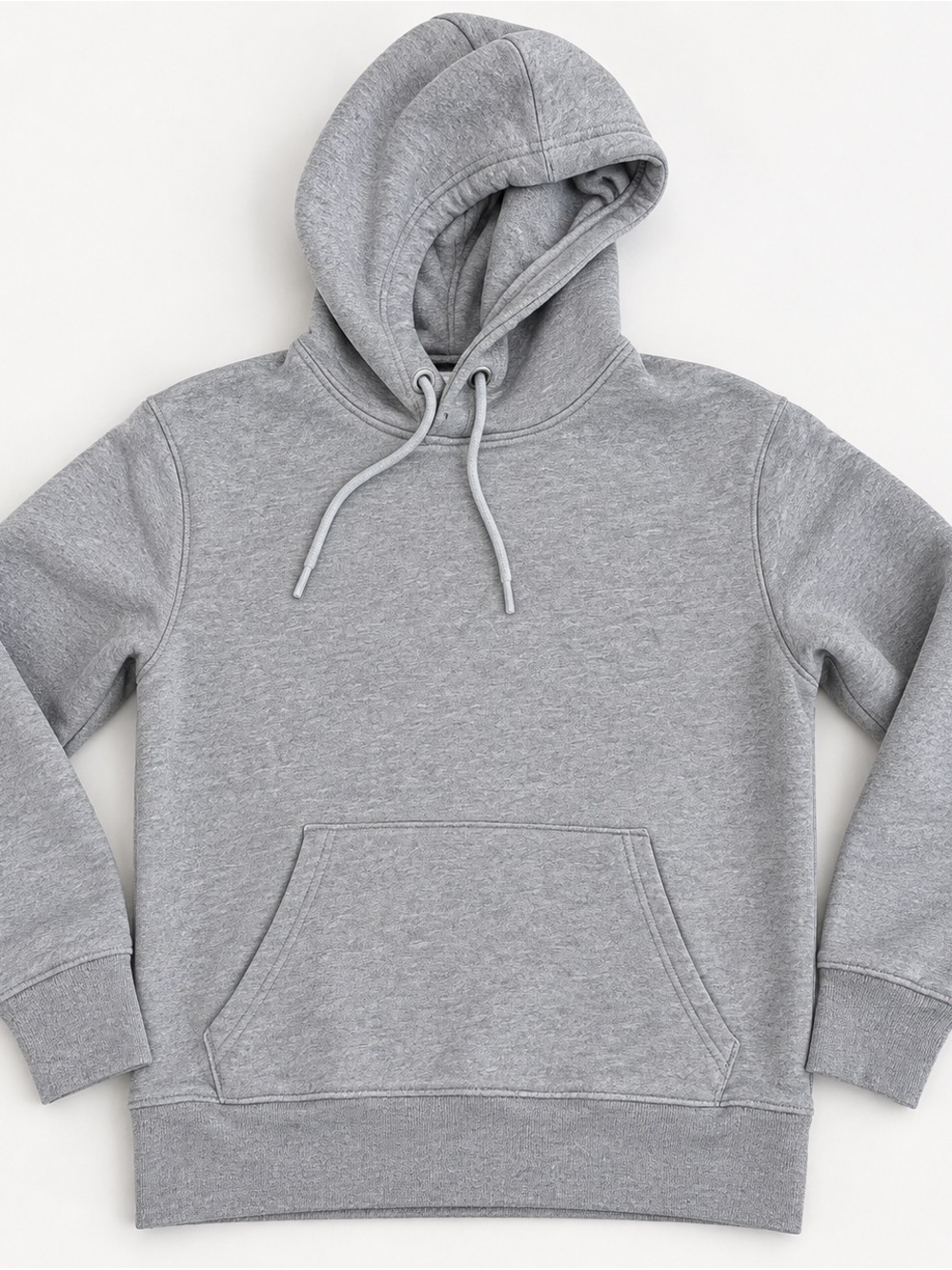 Uniqlo Light Gray Men's Hooded Sweatshirt